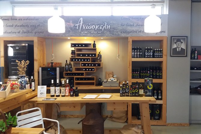 Wine & Olive Oil Tour with Lunch at Milia Mountain Retreat - Vouves and its ancient olive tree